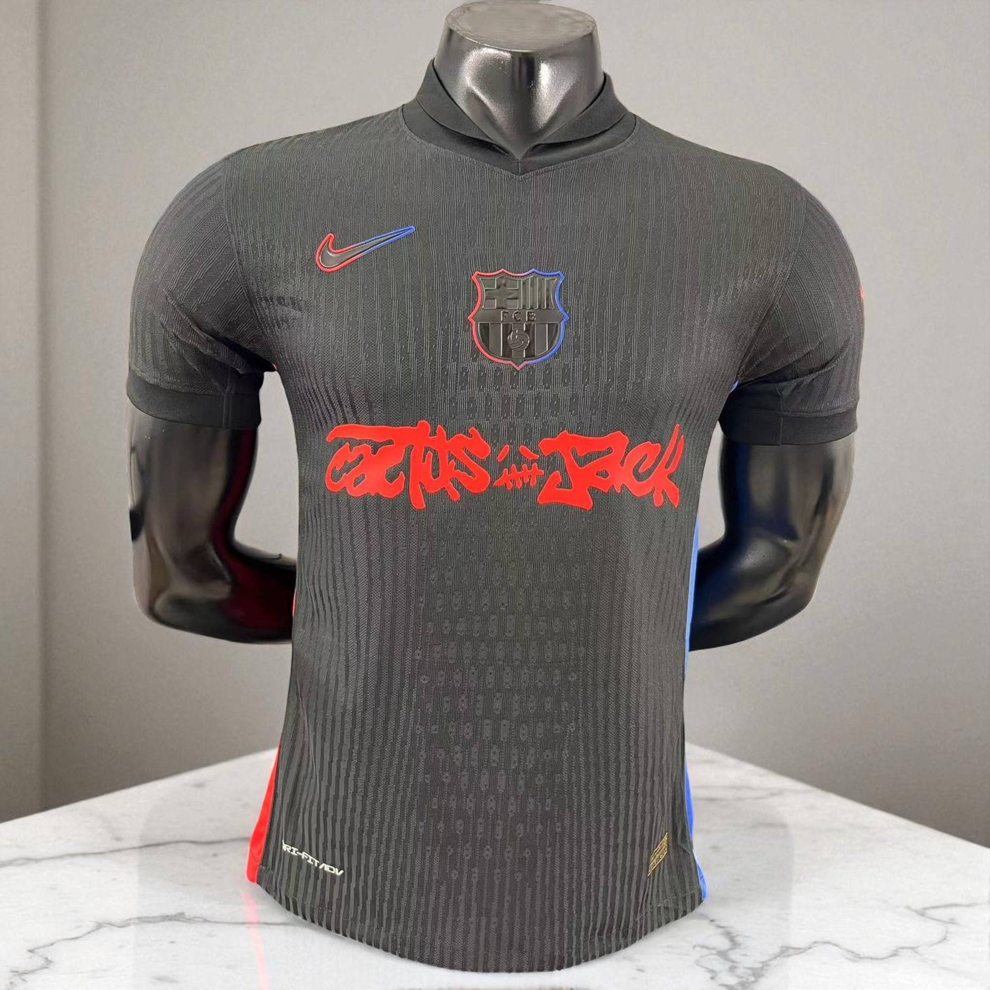 🏆 Maillot FC Barcelona x Cactus Jack – Édition Limitée 🔥