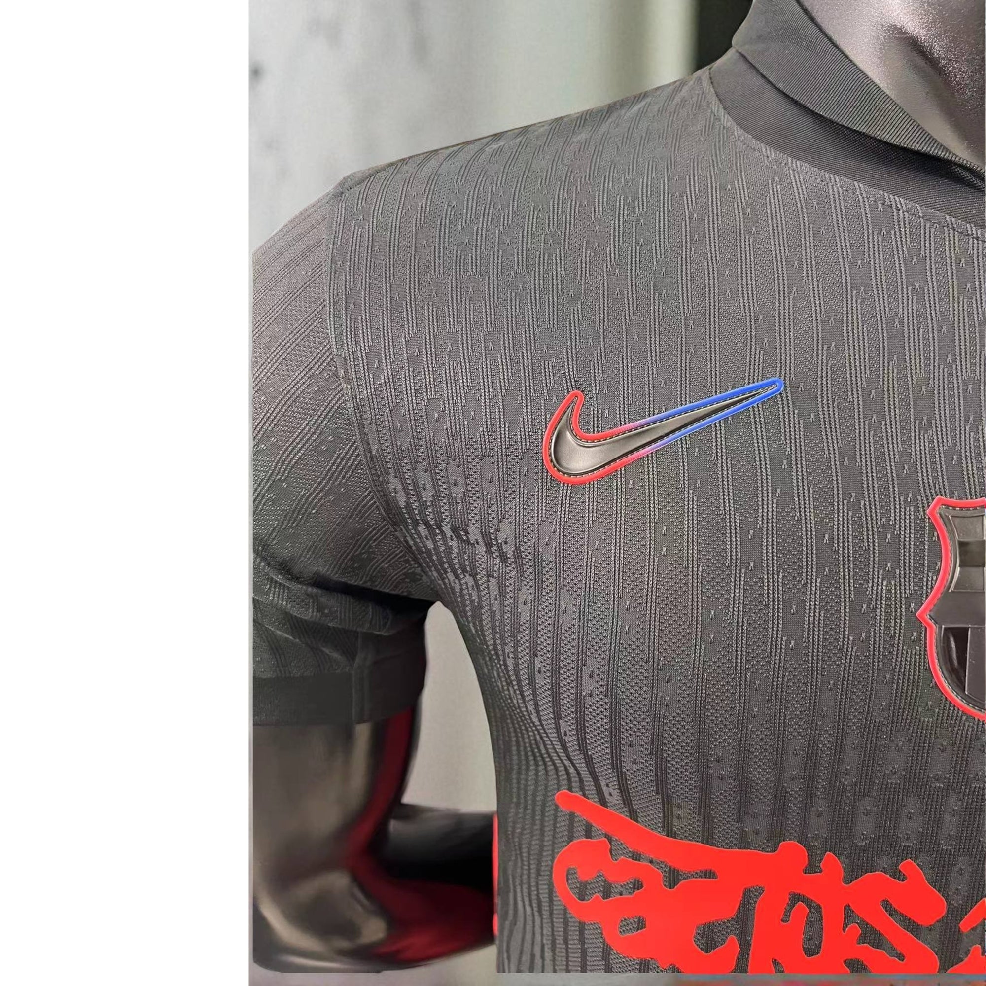 🏆 Maillot FC Barcelona x Cactus Jack – Édition Limitée 🔥