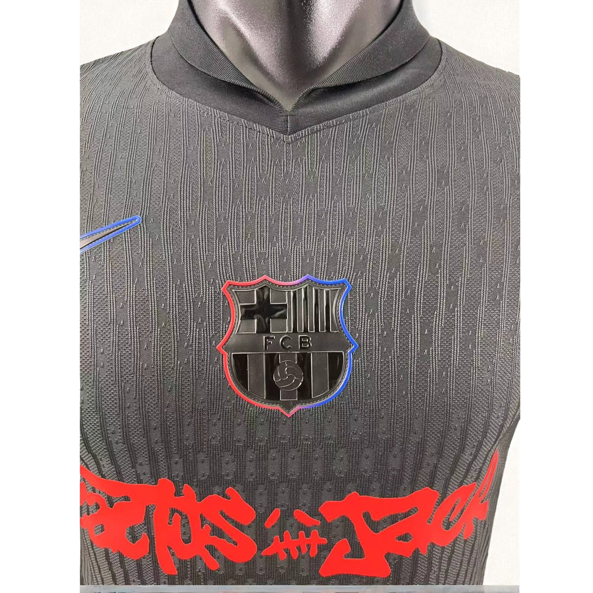 🏆 Maillot FC Barcelona x Cactus Jack – Édition Limitée 🔥