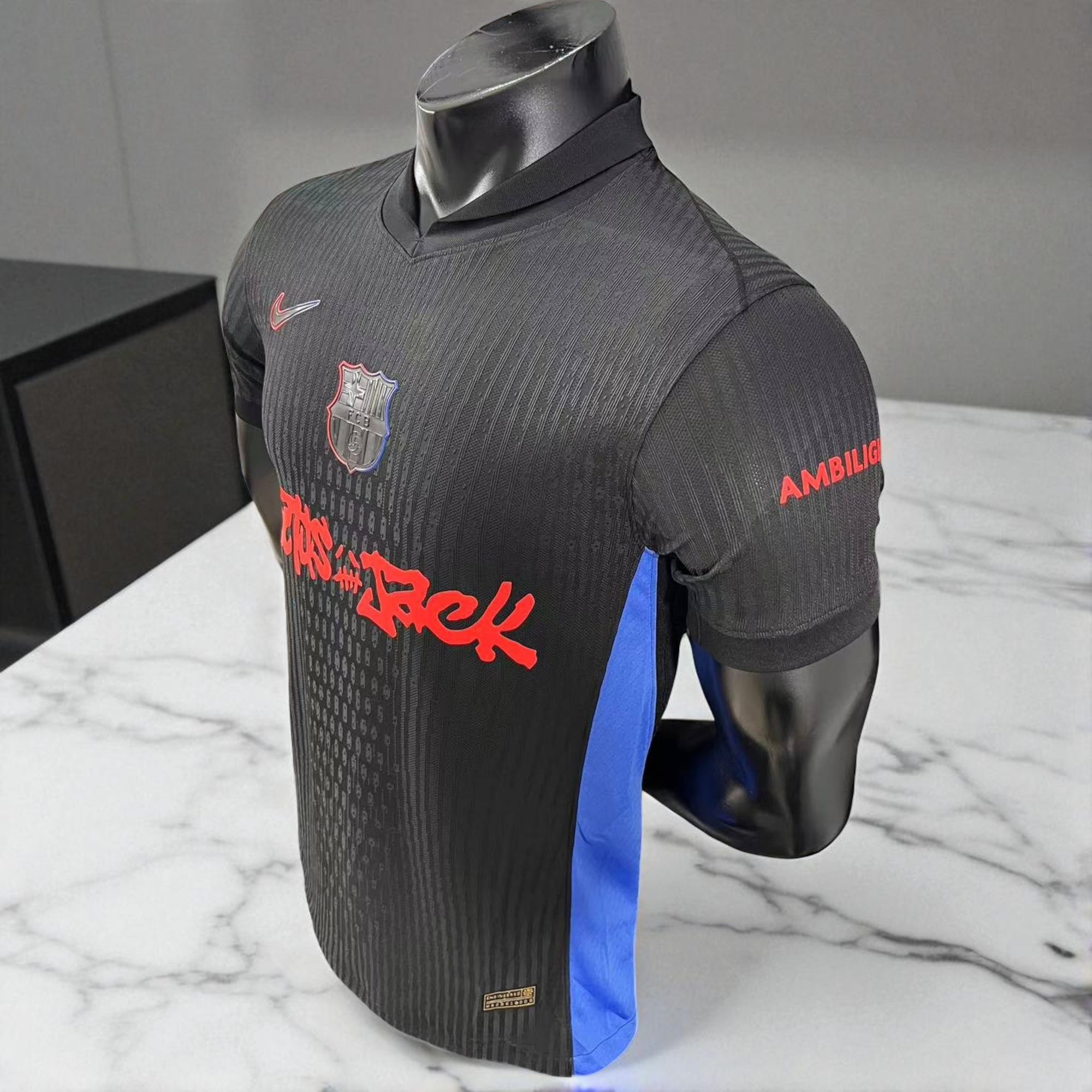 🏆 Maillot FC Barcelona x Cactus Jack – Édition Limitée 🔥