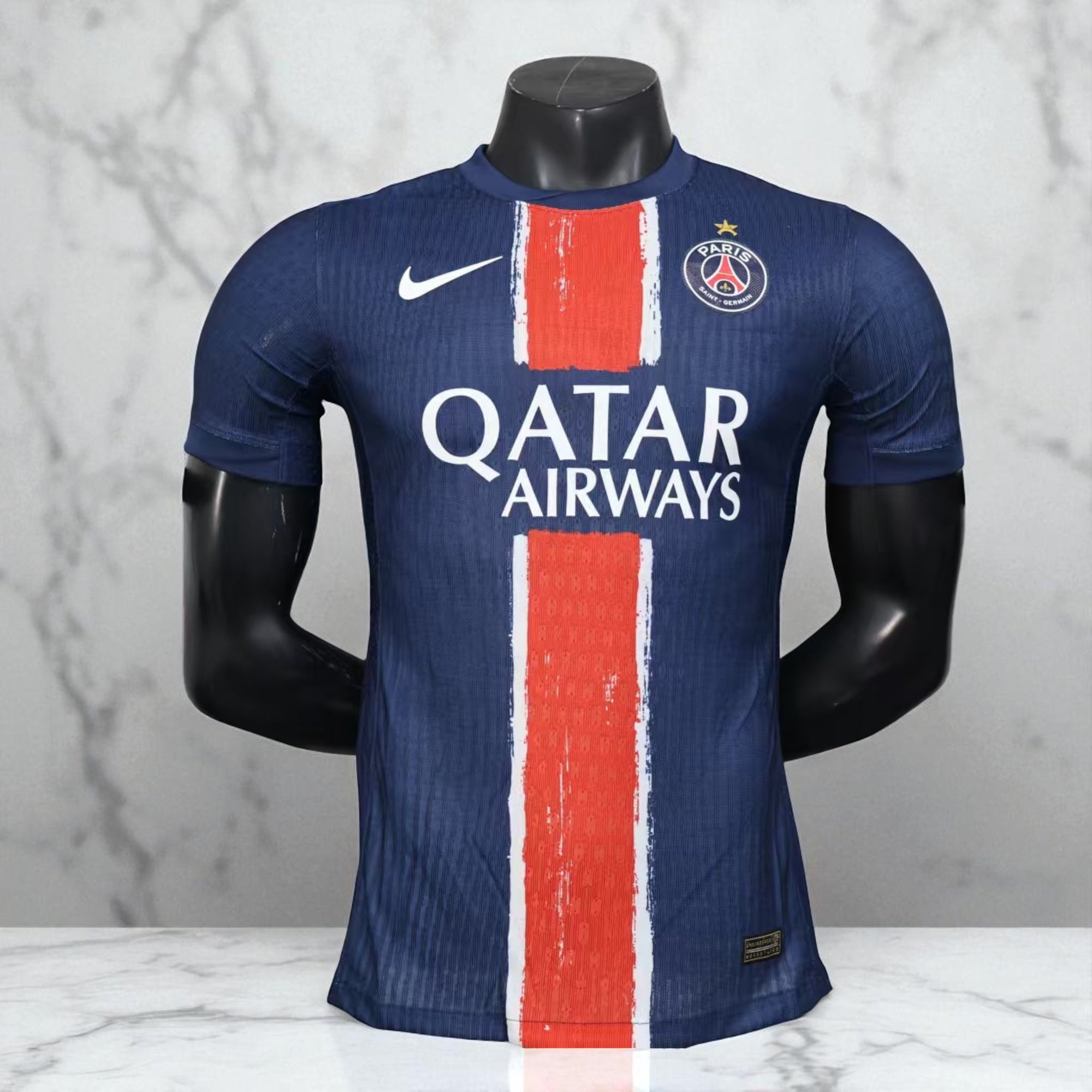 🔴🔵 Maillot PSG Domicile 2024/25 – Édition Authentique Player Nike