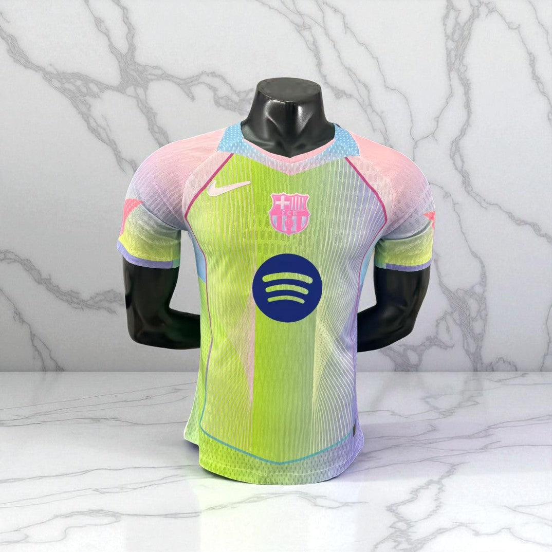 🌈 Maillot FC Barcelone Third – Édition Authentique Player Nike (Édition spéciale)