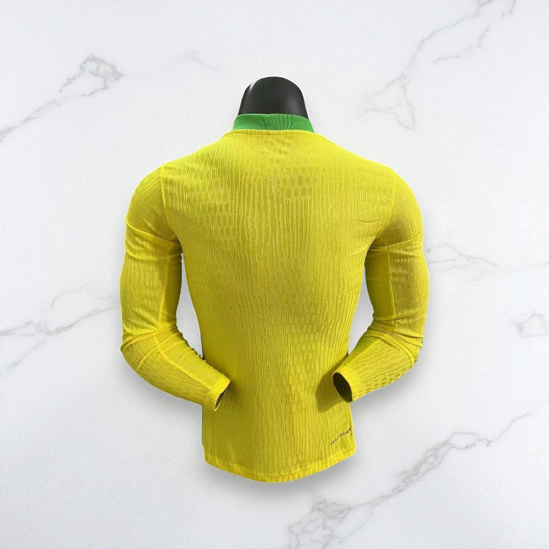 🟡🟢 Maillot Brésil Domicile – Édition Authentique Player Nike