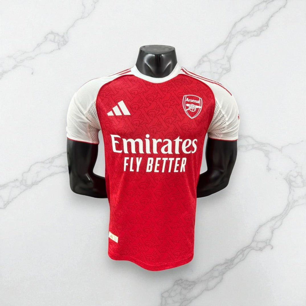 🔴⚪ Maillot Arsenal Domicile – Édition Player avec Motif Intégré