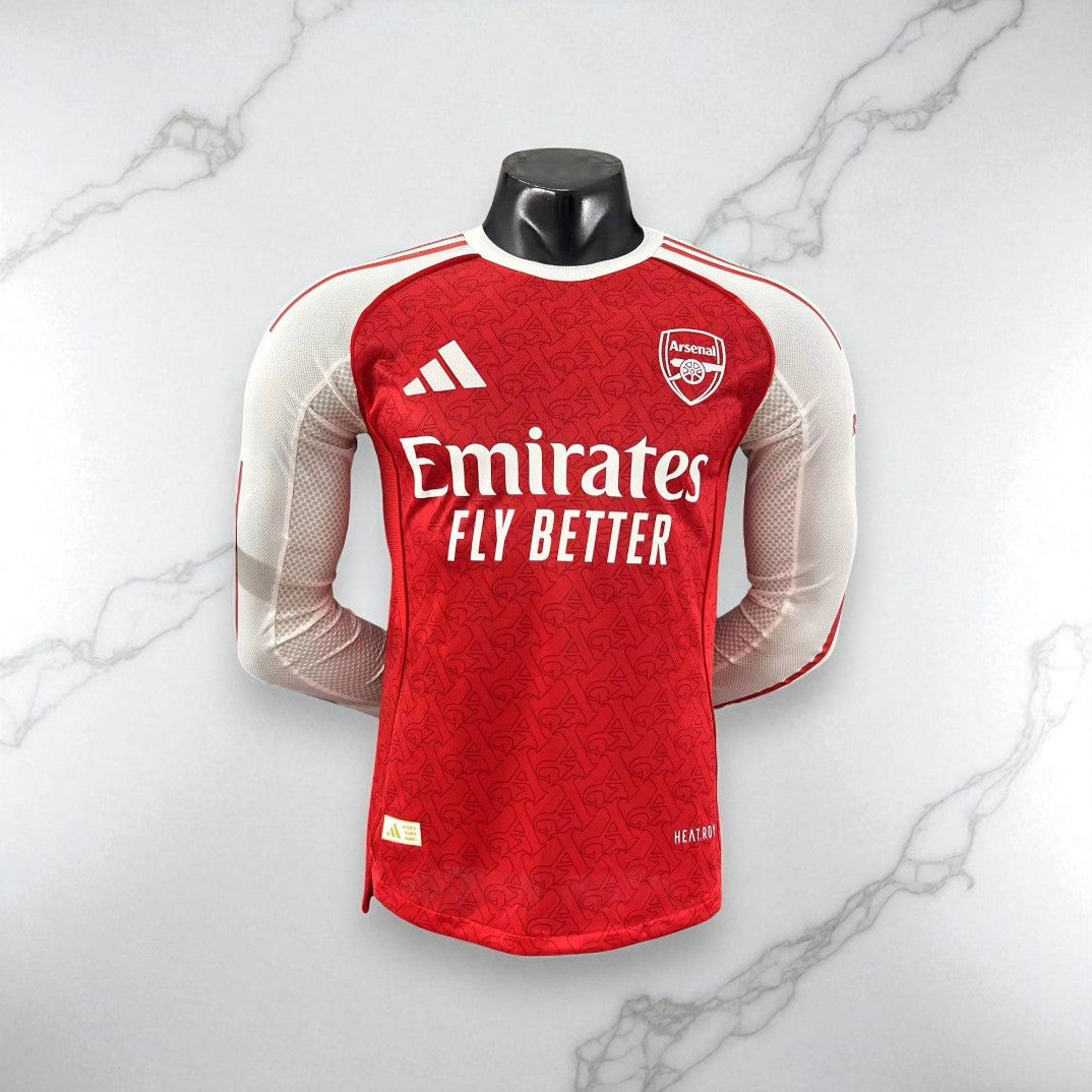 🔴⚪ Maillot Arsenal Domicile – Version Player Manches Longues