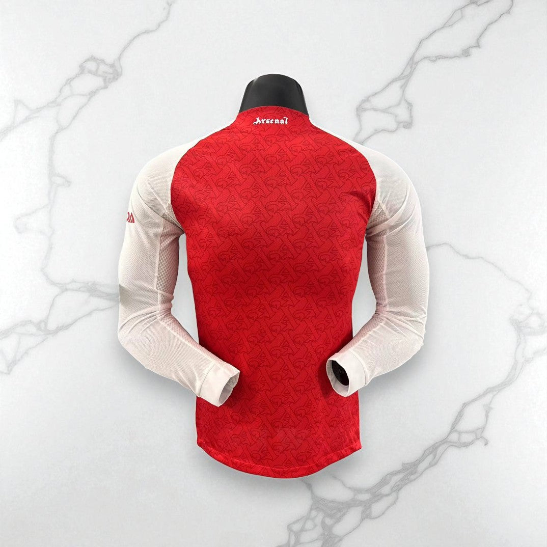 🔴⚪ Maillot Arsenal Domicile – Version Player Manches Longues