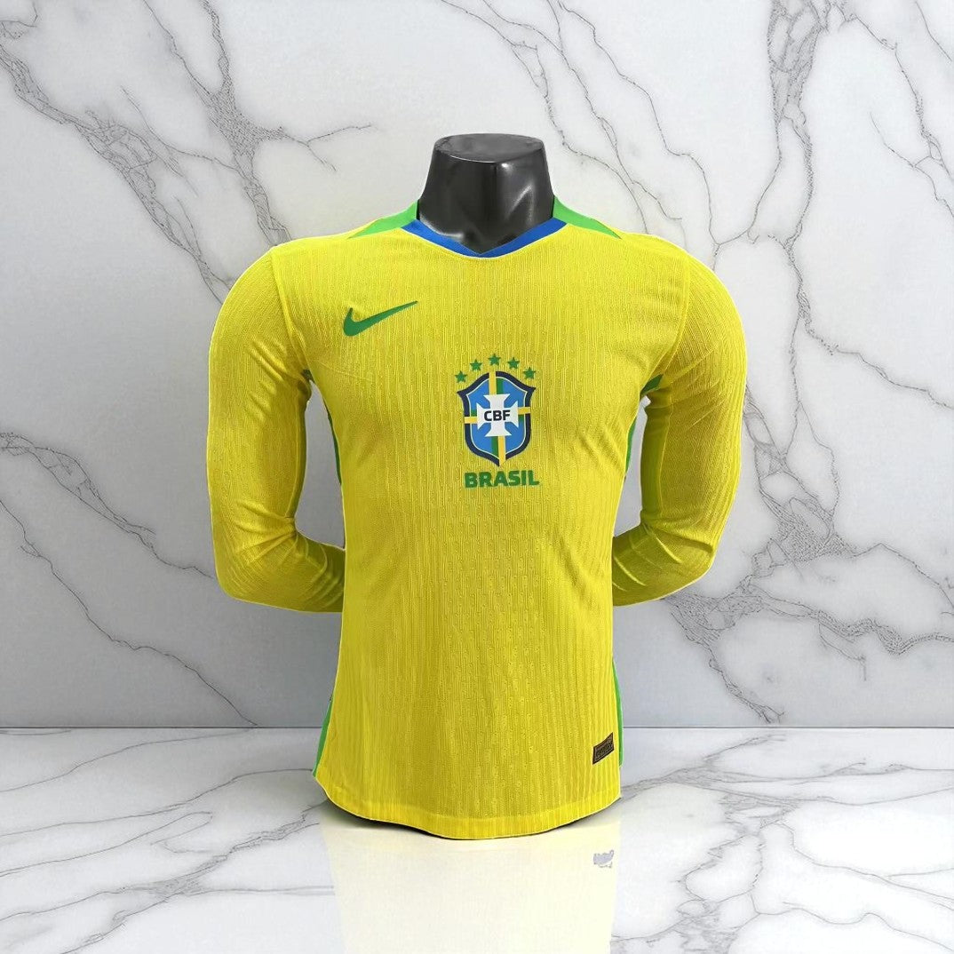 🟡🟢 Maillot Brésil Domicile – Édition Authentique Player Nike
