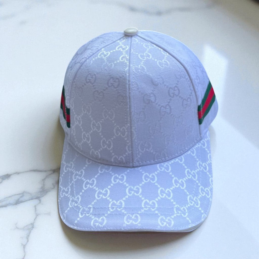 🧢 Casquette Gucci GG Supreme – Monogramme & Bande Signature