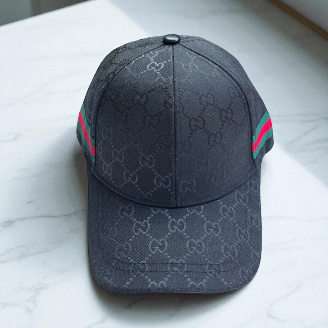 🧢 Casquette Gucci GG Supreme – Monogramme & Bande Signature