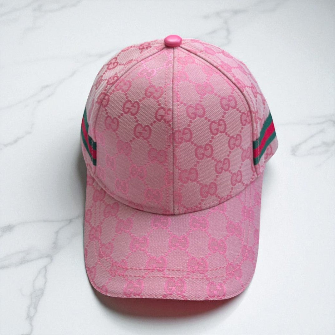 🧢 Casquette Gucci GG Supreme – Monogramme & Bande Signature