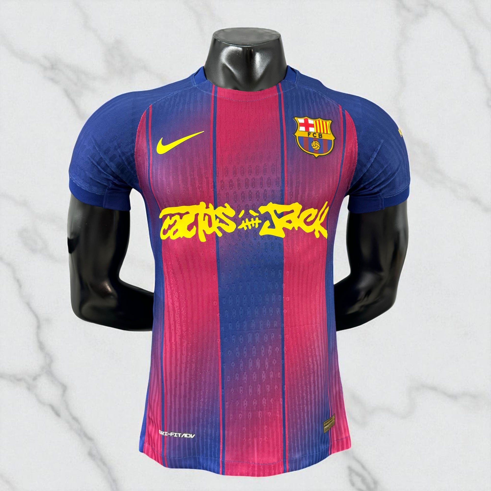 🔵🔴 Maillot FC Barcelone « Cactus Jack » – Édition Collector